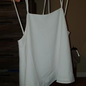White tank top